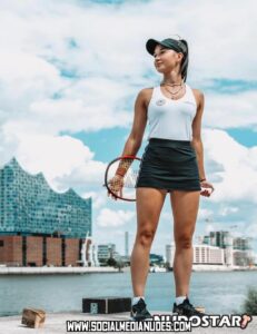 Eva Lys Female Sportswoman Brown Eyes Medium Breasts